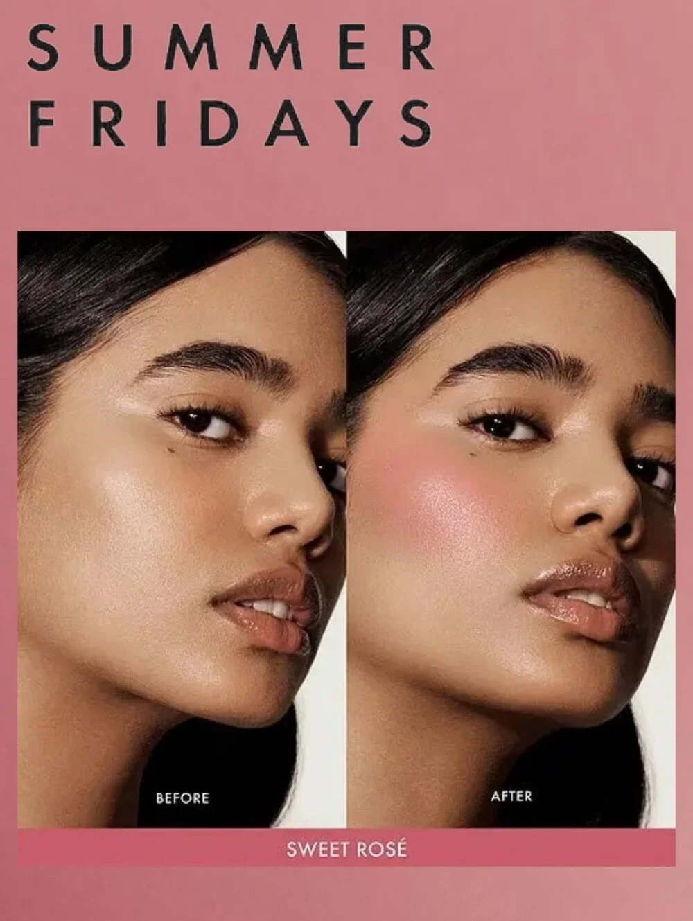 Summer Fridays Cream Blush - Soft Strawberry - Coral Pink - NEW